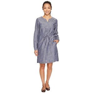 ExOfficio Chambray Dress w/ Pockets